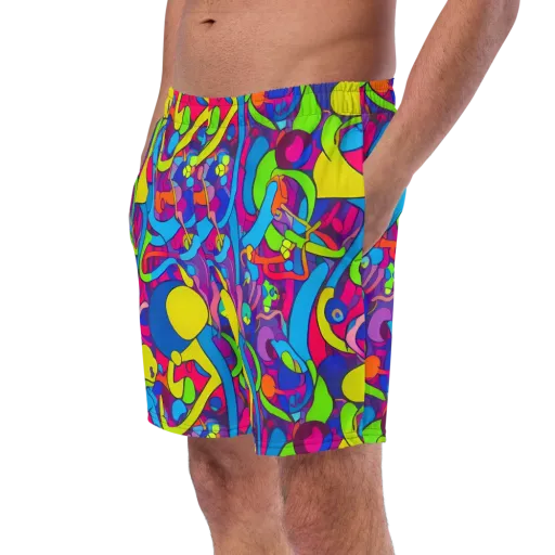 Prism Pulse on a Swim Trunks