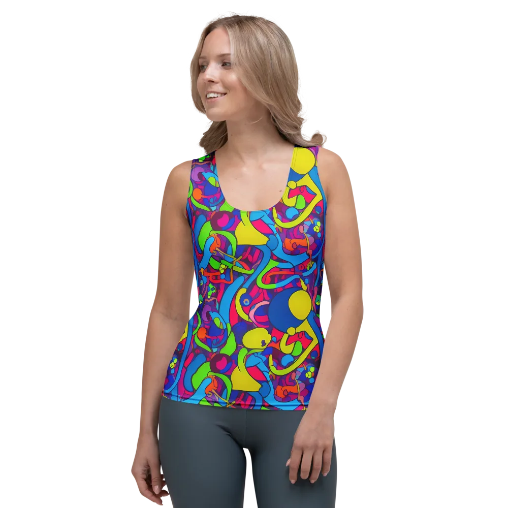 Prism Pulse on Women's Tank Top — Front