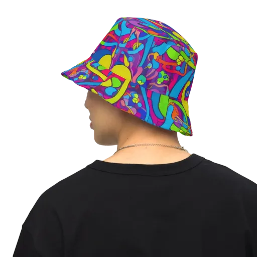 Prism Pulse on a Reversible Bucket Hat