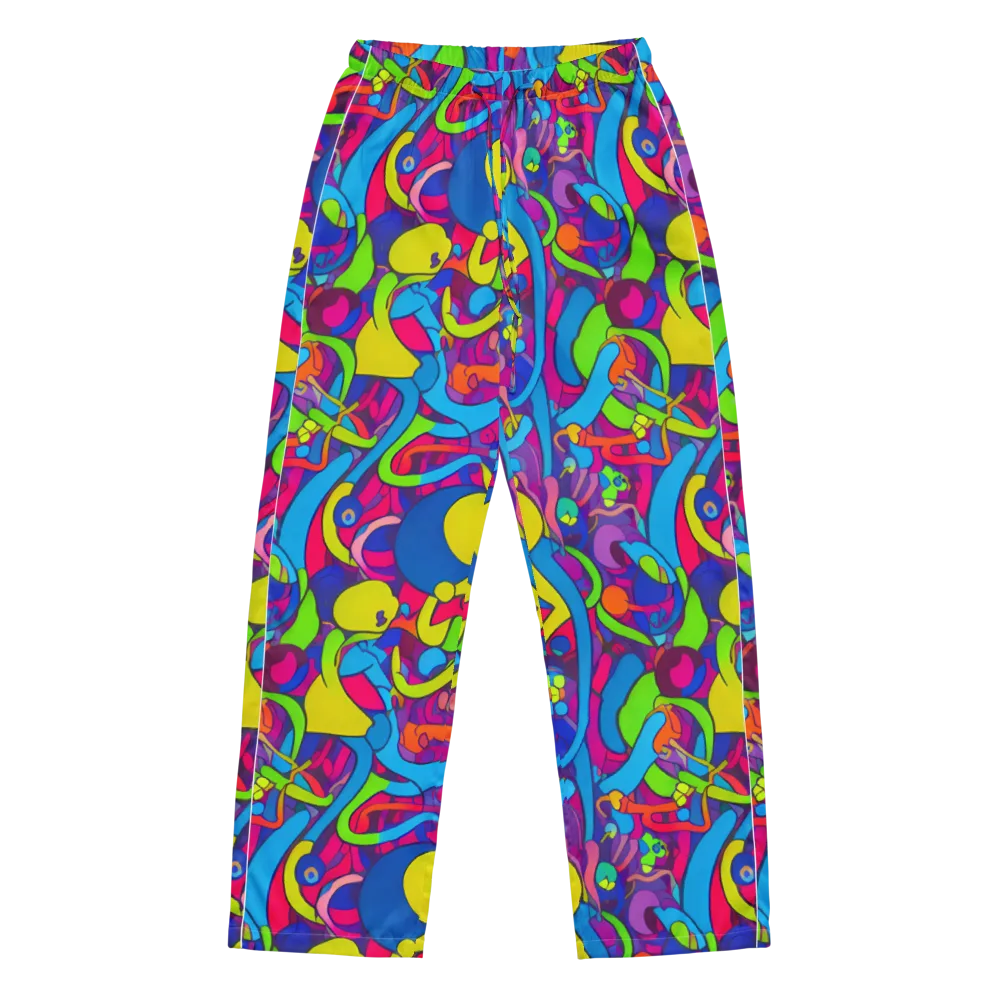 Prism Pulse on Women's Pajama Pants — Front