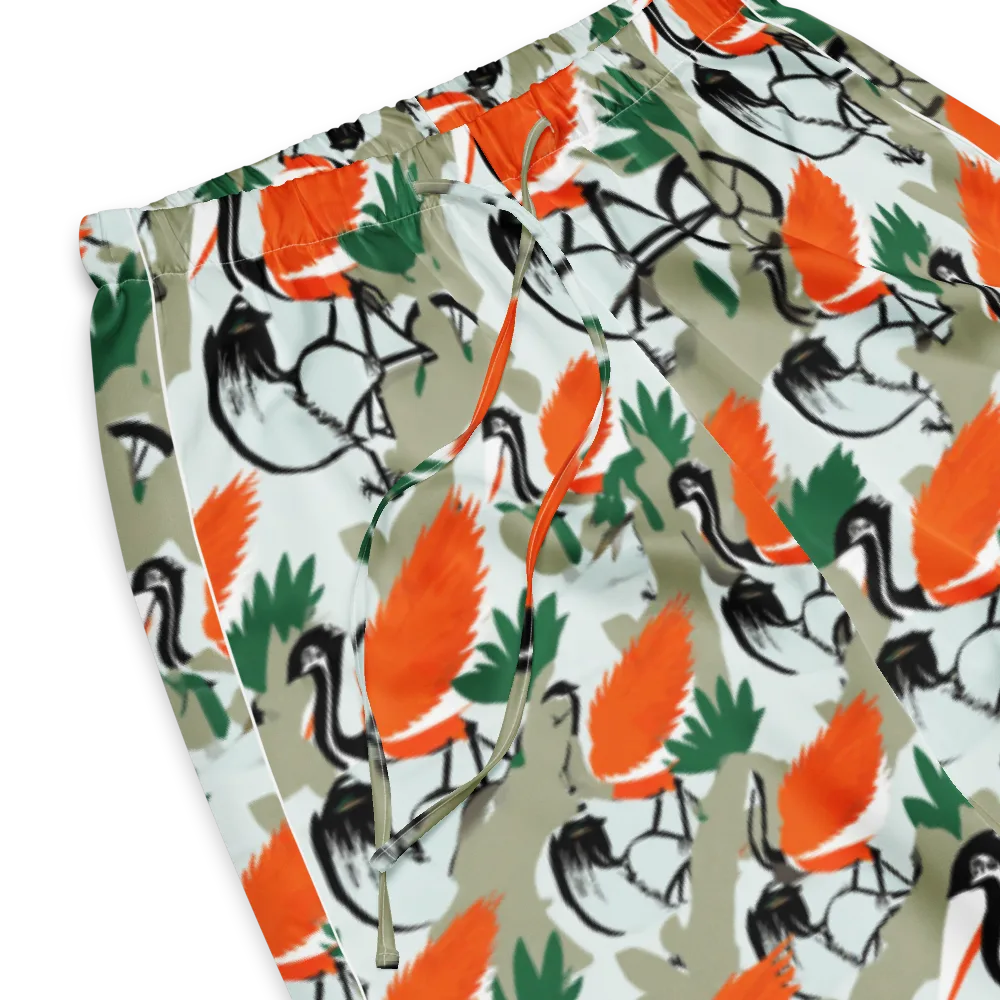 Crimson Migration on Women's Pajama Pants — Product details