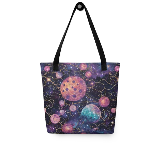 Stardust Vines on a Tote Bag