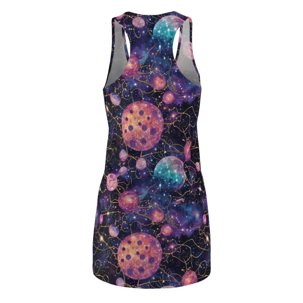 Stardust Vines on Racerback Dress — Back