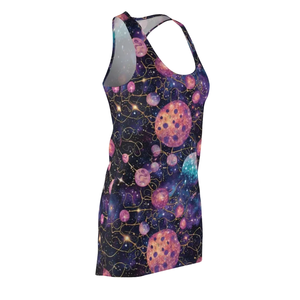 Stardust Vines on Racerback Dress — Front Side