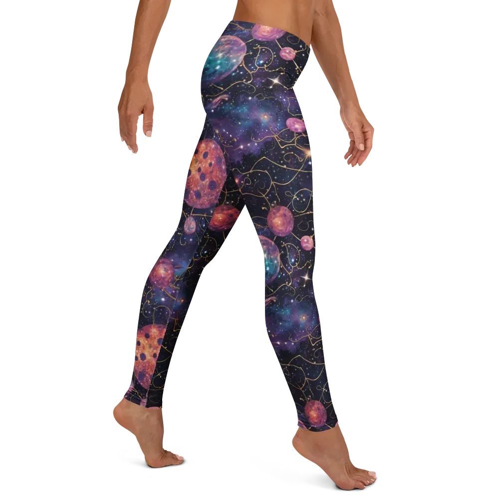 Stardust Vines on Leggings — Right