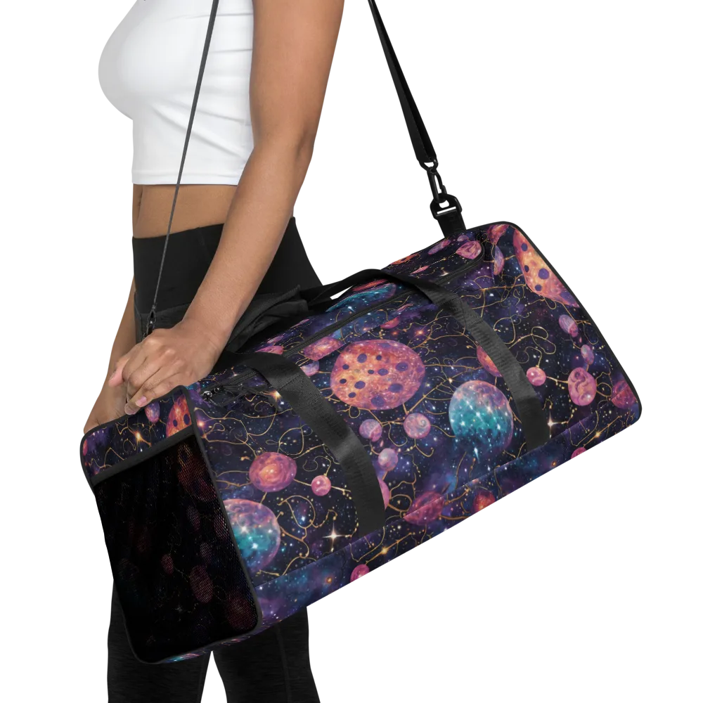 Stardust Vines on Duffle Bag — Front