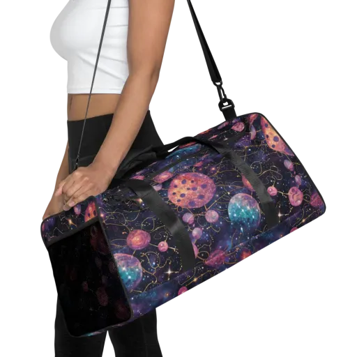 Stardust Vines on a Duffle Bag
