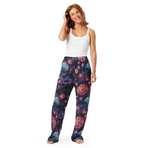 Stardust Vines on a Women's Pajama Pants