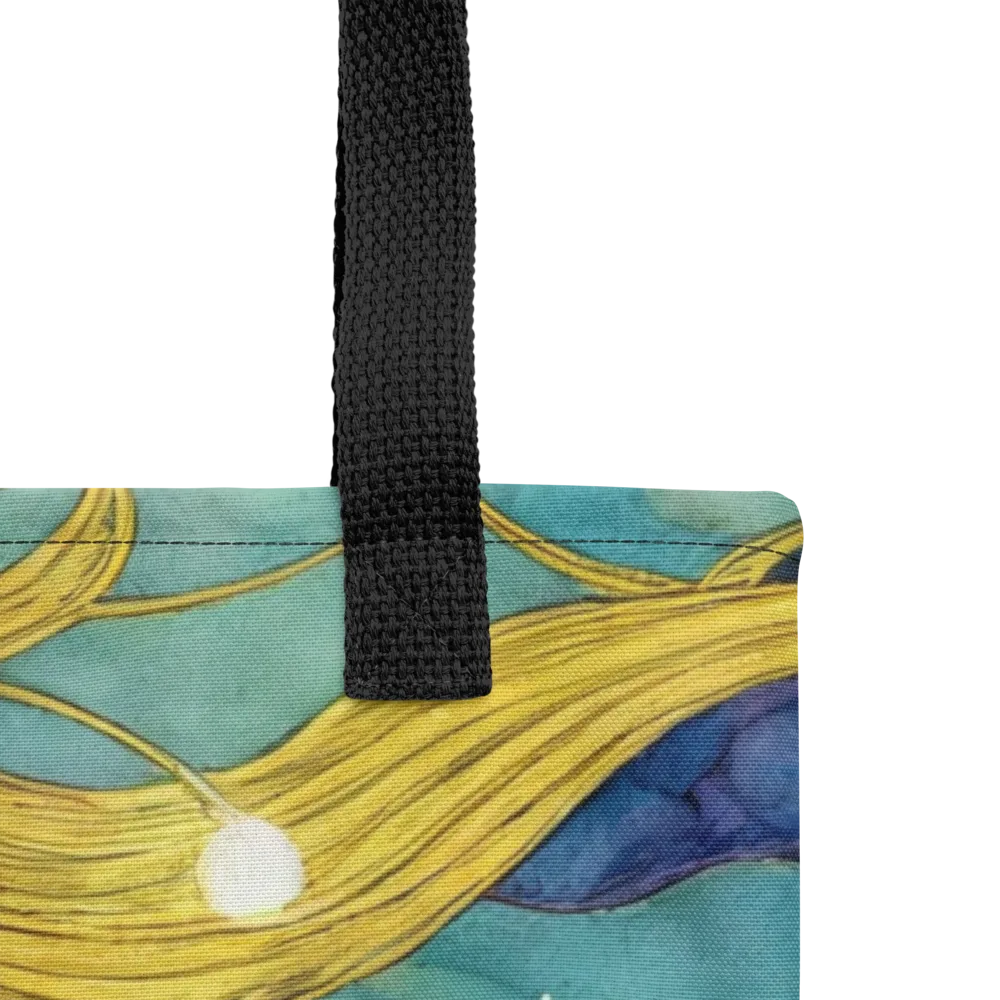 Aquatic Filigree on Tote Bag — Product details