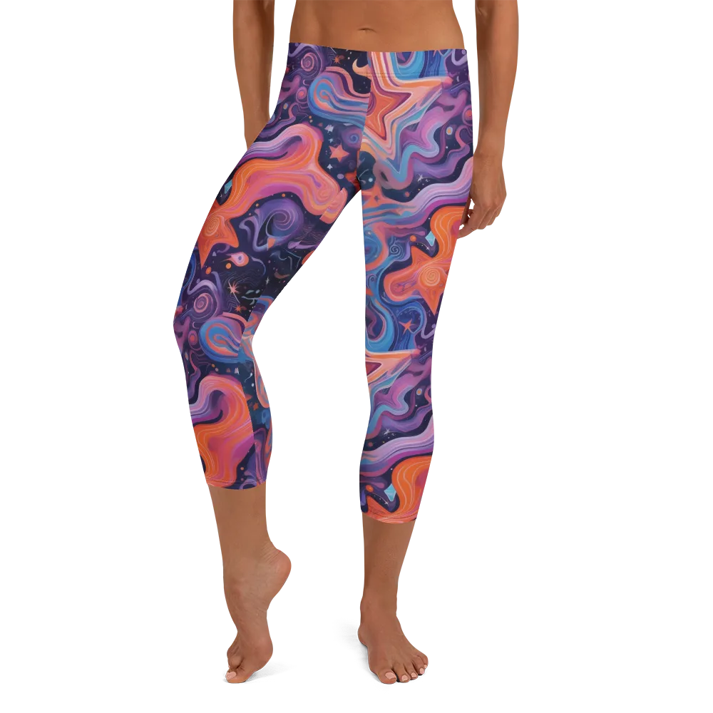 Astrofluid on Capri Leggings — Front
