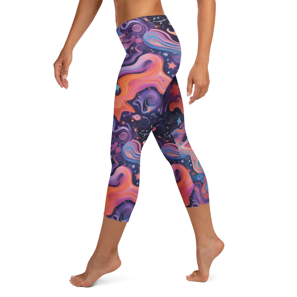 Astrofluid on Capri Leggings — Left
