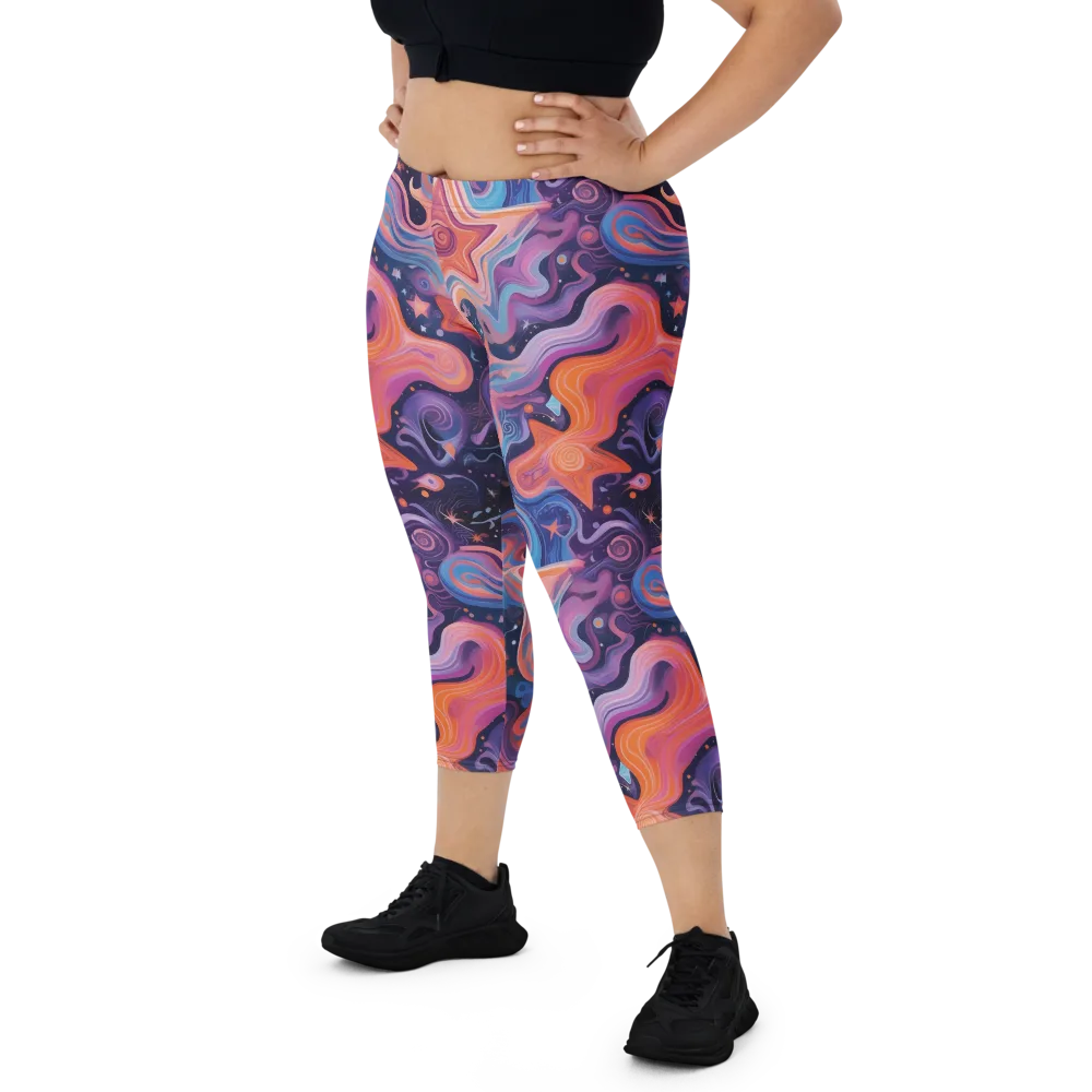 Astrofluid on Capri Leggings — Front