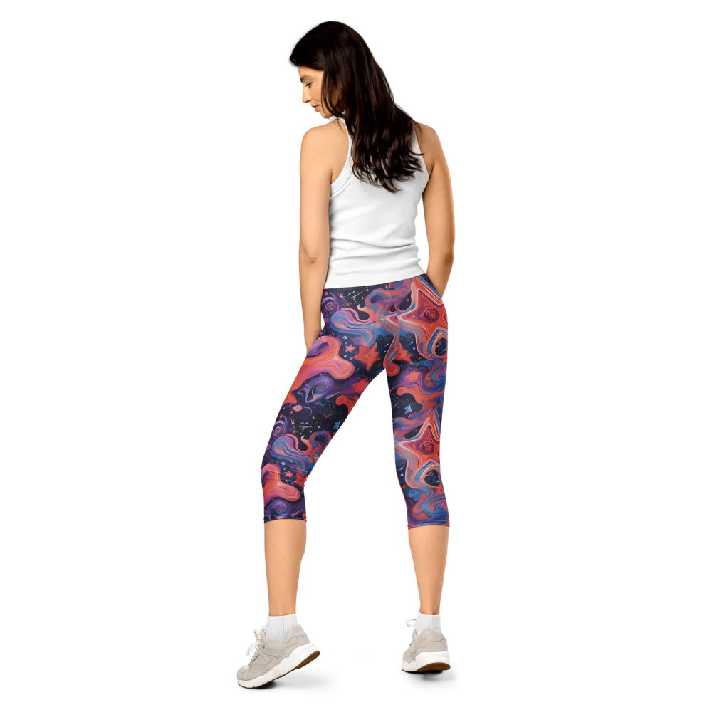Astrofluid on Capri Leggings — Back