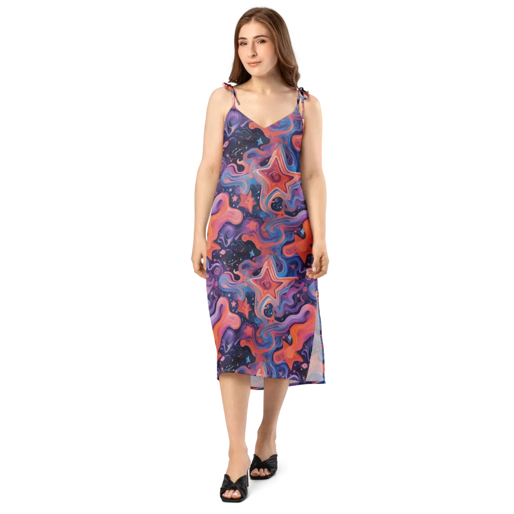 Astrofluid on Slip Dress — Front