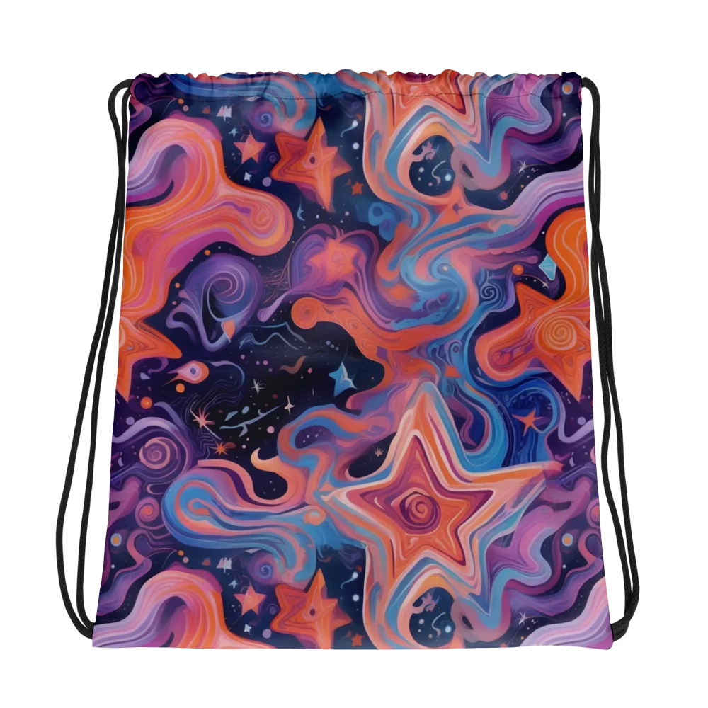 Astrofluid on Drawstring Bag — Photo
