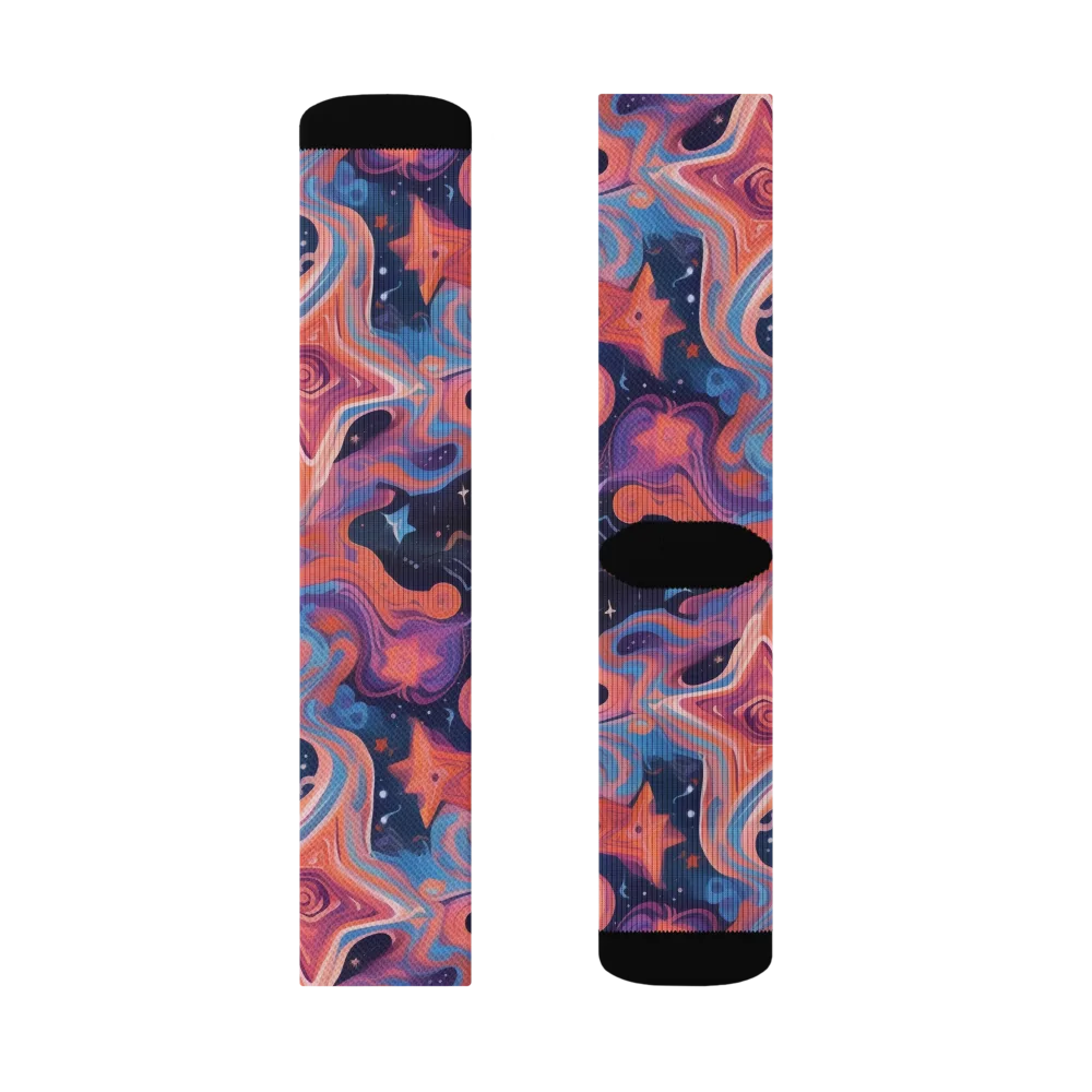Astrofluid on Socks — Left Sock