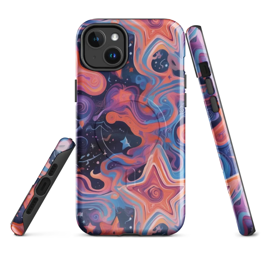Astrofluid on MagSafe Tough Case for iPhone® — Front
