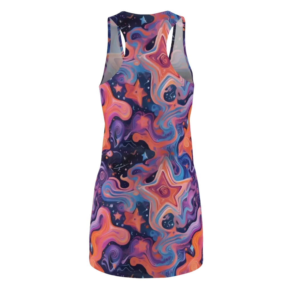 Astrofluid on Racerback Dress — Back