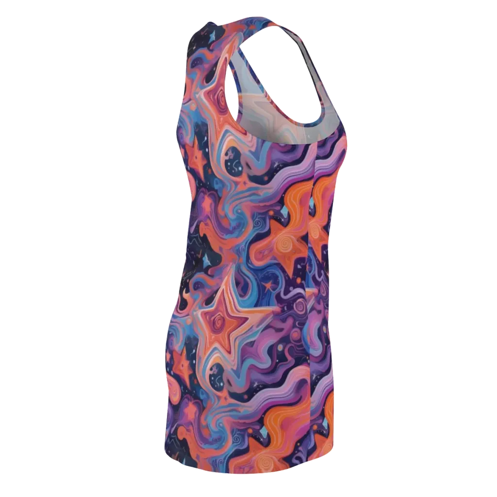 Astrofluid on Racerback Dress — Back Side