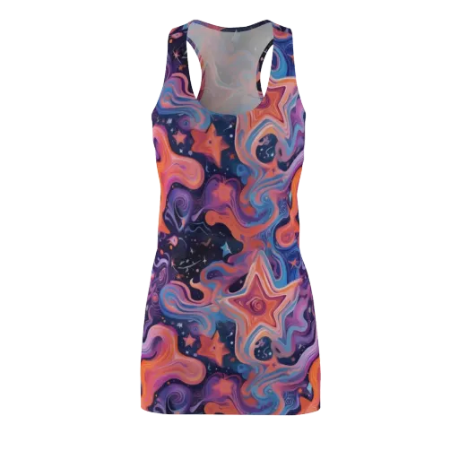 Astrofluid on a Racerback Dress