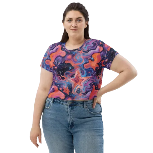 Astrofluid on a Crop Tee