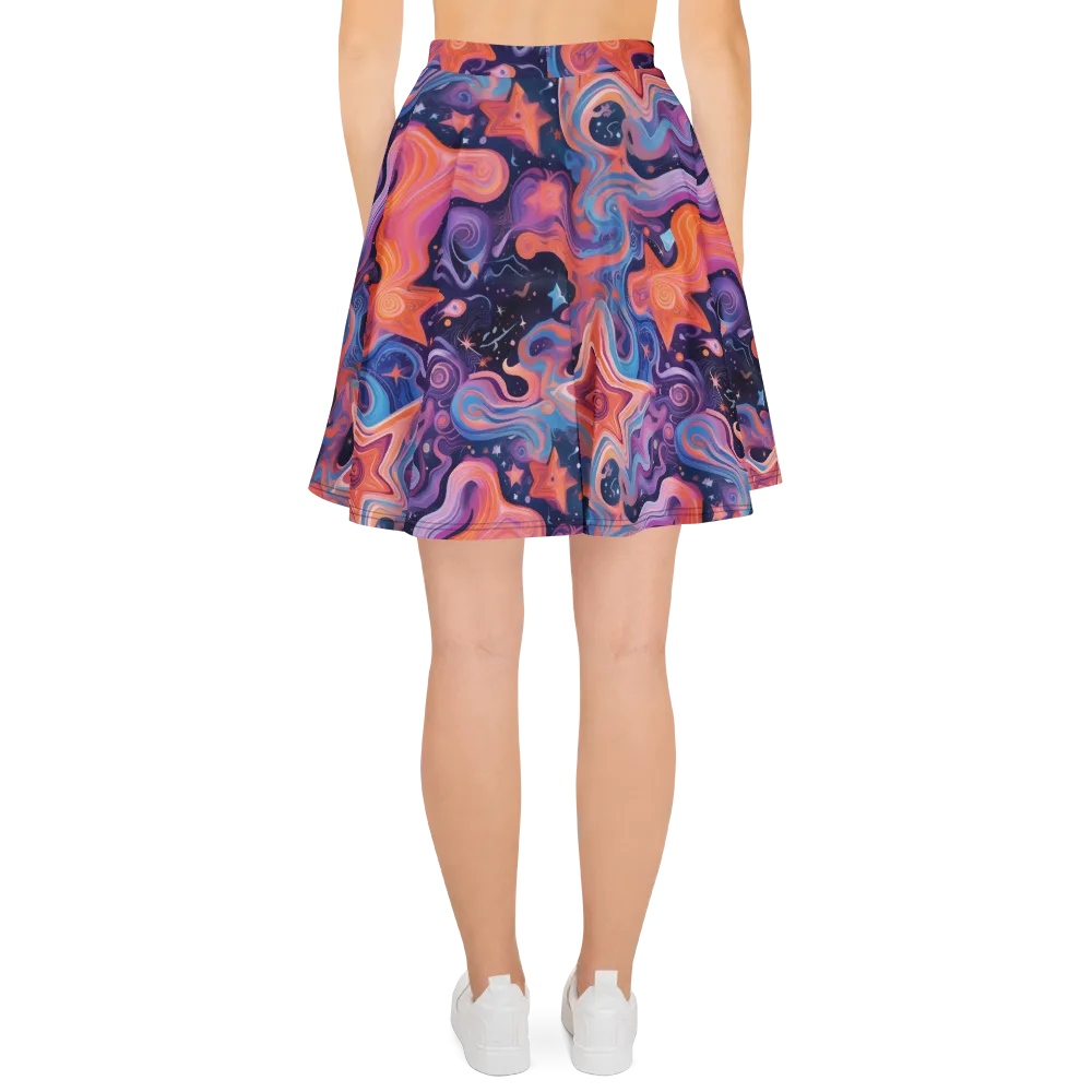Astrofluid on Skater Skirt — Back