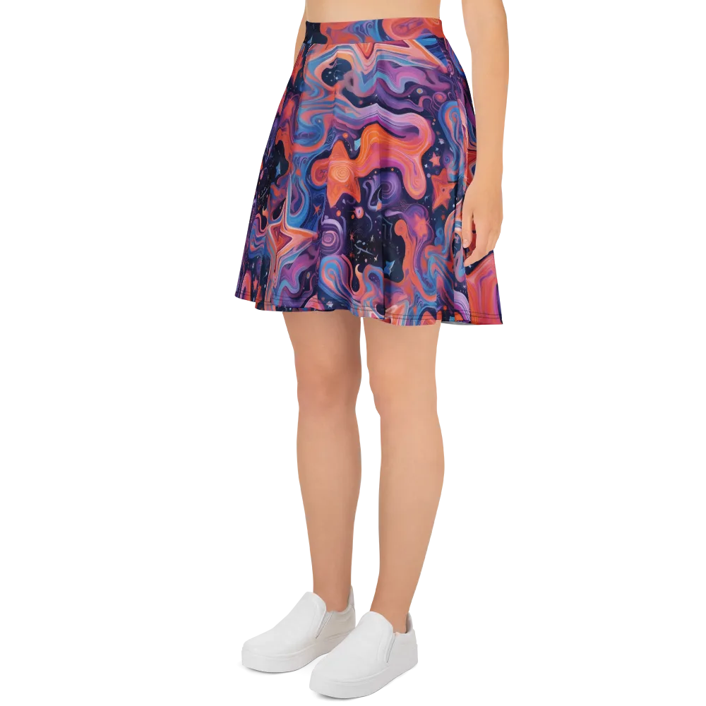 Astrofluid on Skater Skirt — Left