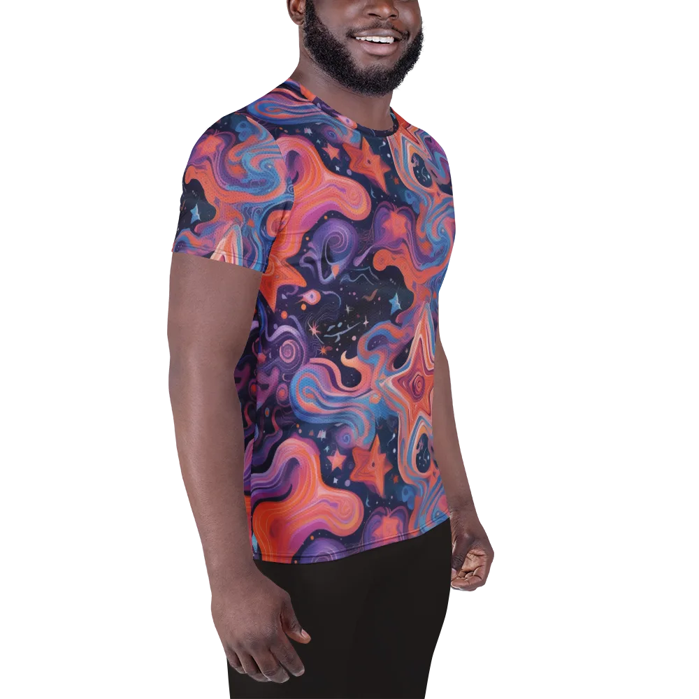 Astrofluid on Men's Athletic T-Shirt — Right