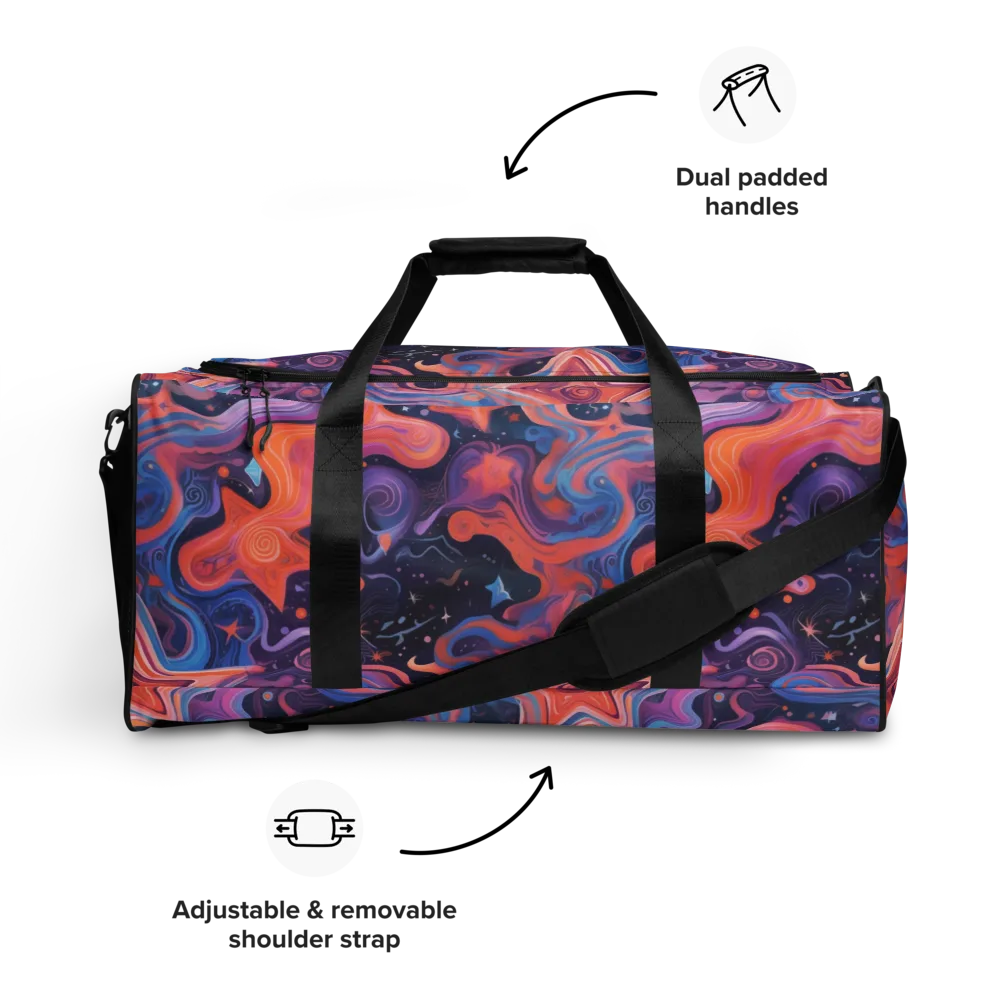 Astrofluid on Duffle Bag — Front