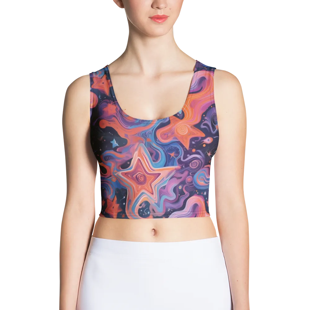 Astrofluid on Crop Top — Front