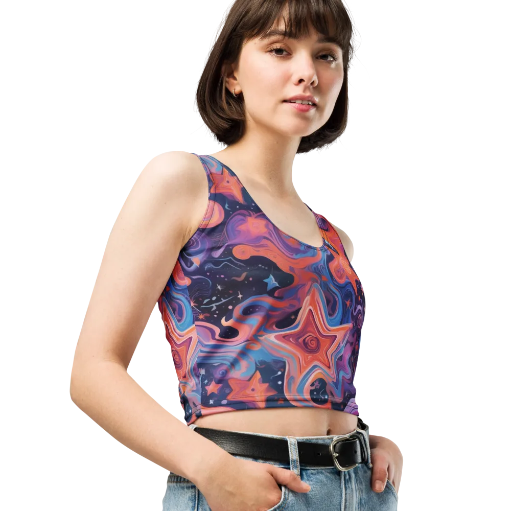Astrofluid on Crop Top — Right Front