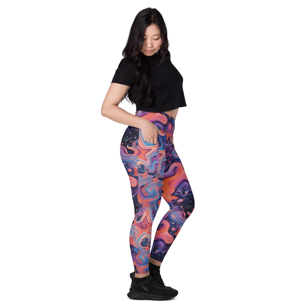 Astrofluid on Leggings with Pockets — Right