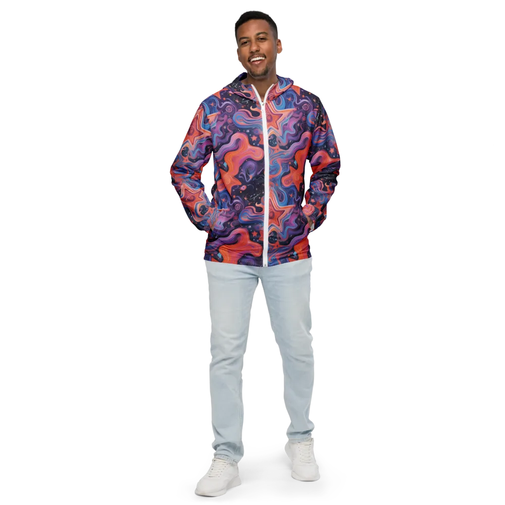 Astrofluid on Men's Windbreaker — Front