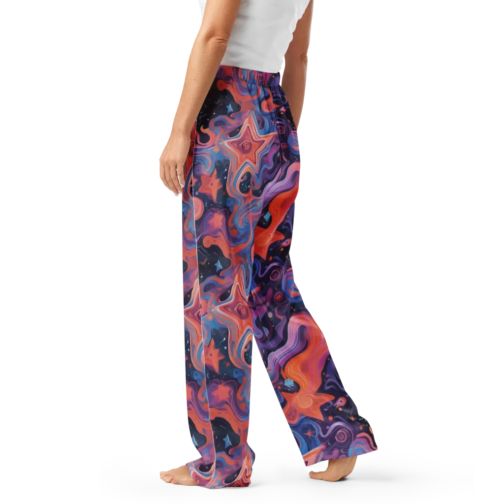 Astrofluid on Women's Pajama Pants — Left