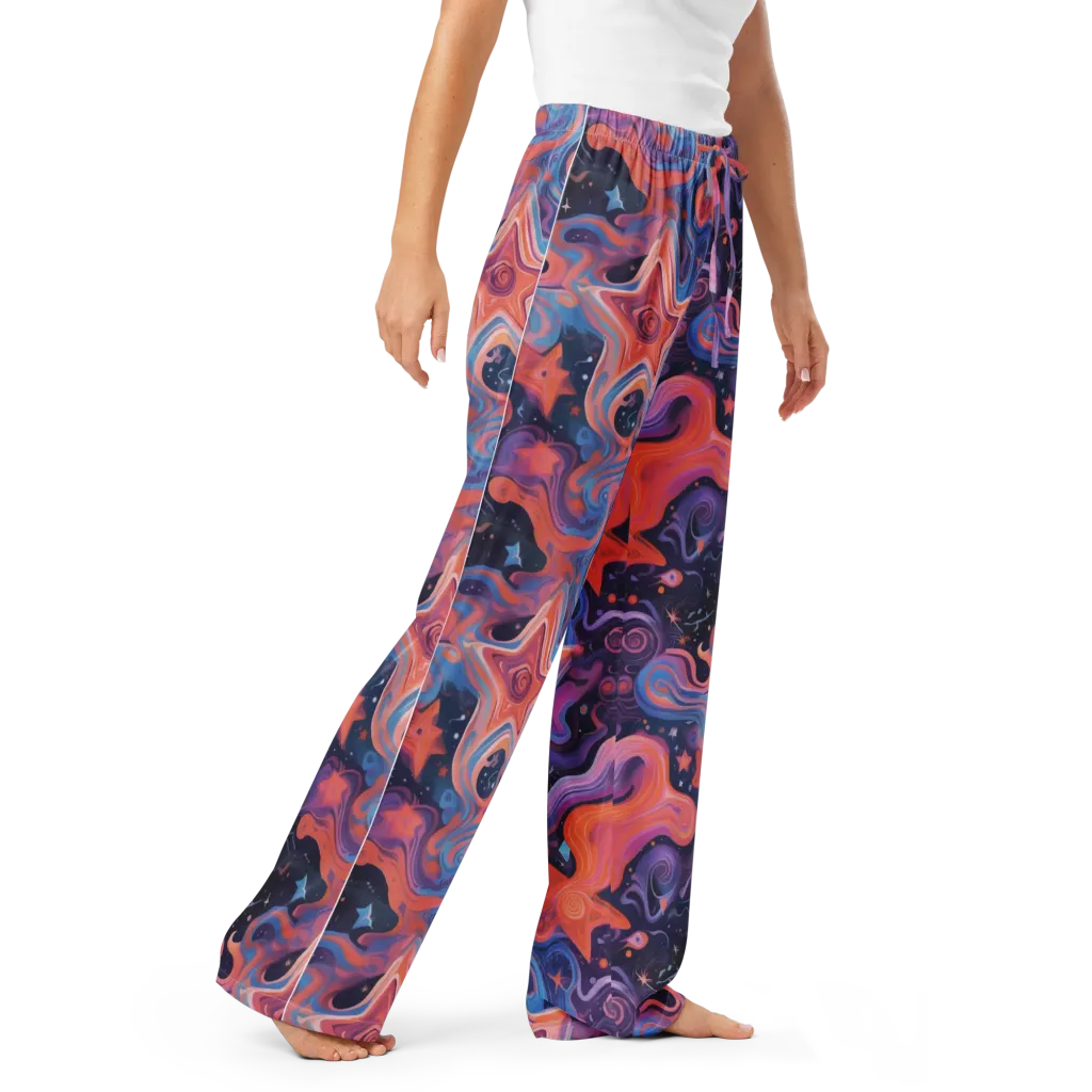 Astrofluid on Women's Pajama Pants — Right Front
