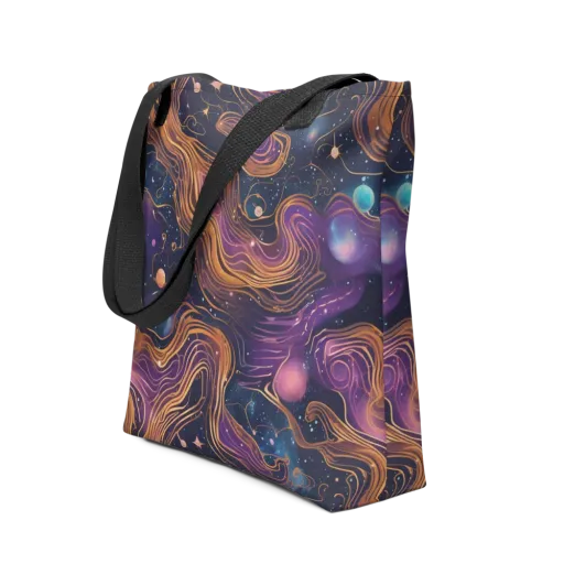 Orbiting Velvet on a Tote Bag