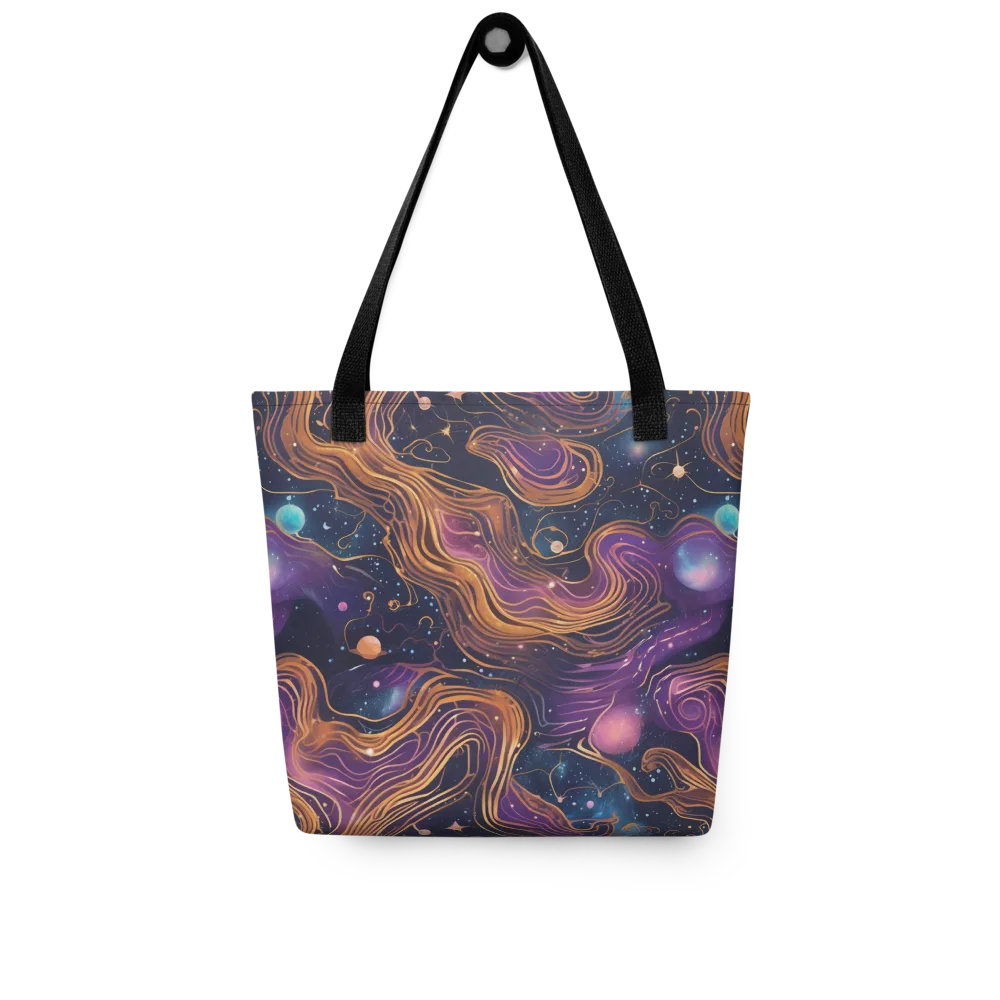 Orbiting Velvet on Tote Bag — Front