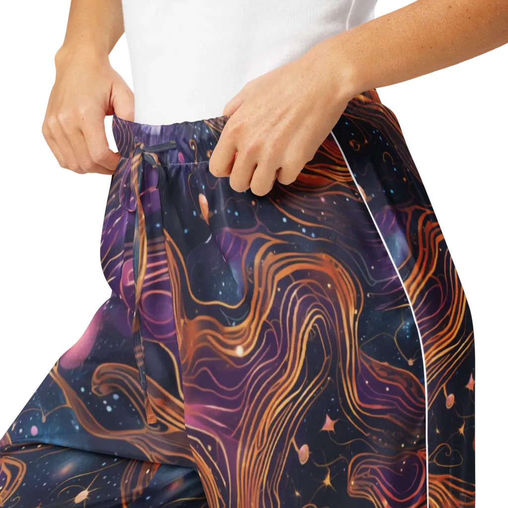 Orbiting Velvet on Women's Pajama Pants — Product details