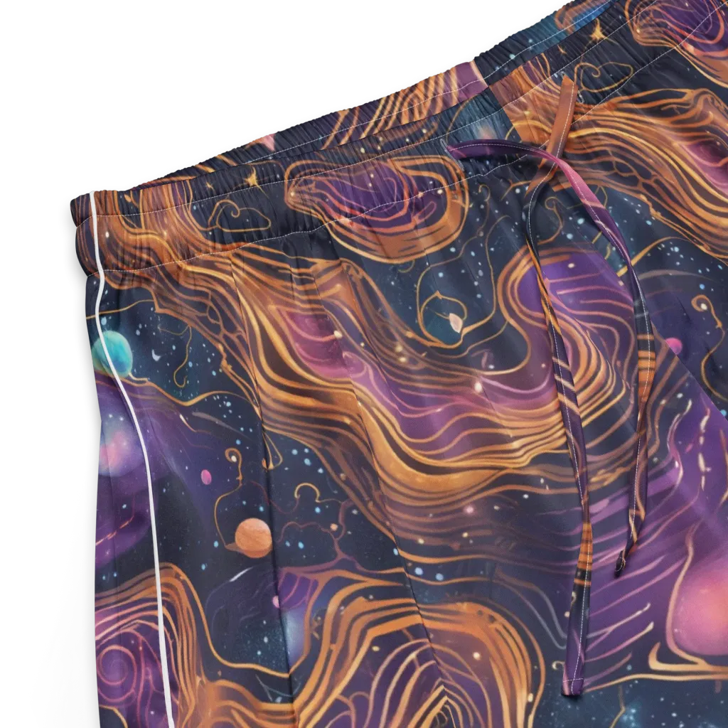 Orbiting Velvet on Women's Pajama Shorts — Product details