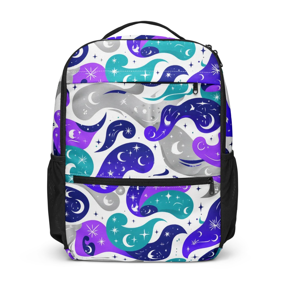 Astral Paisley on Utility Backpack — Front