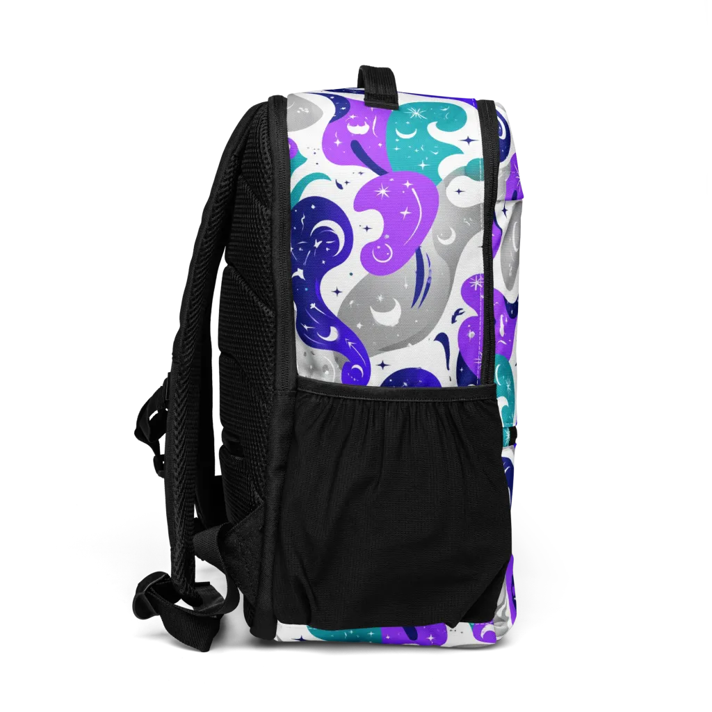 Astral Paisley on Utility Backpack — Right
