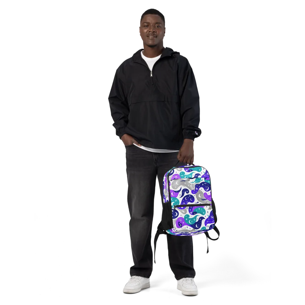 Astral Paisley on Utility Backpack — Front