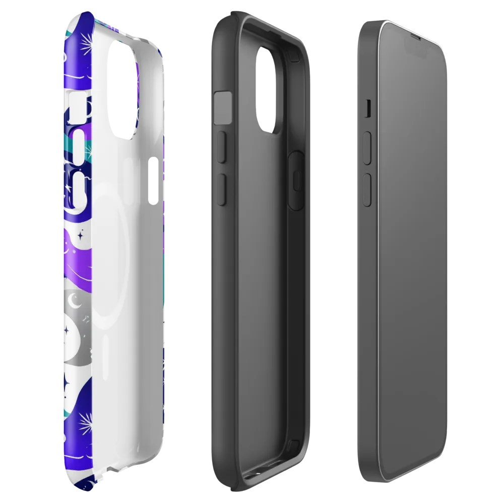 Astral Paisley on MagSafe Tough Case for iPhone® — Front