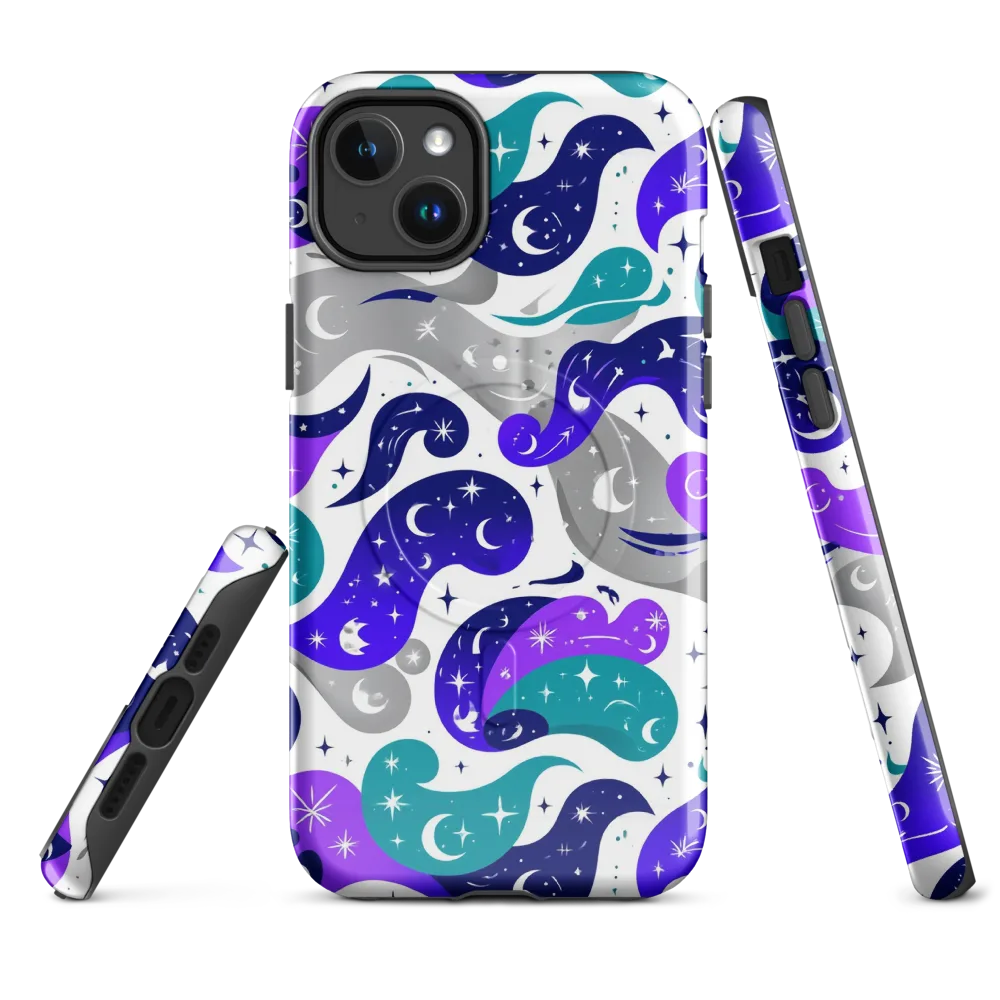 Astral Paisley on MagSafe Tough Case for iPhone® — Front