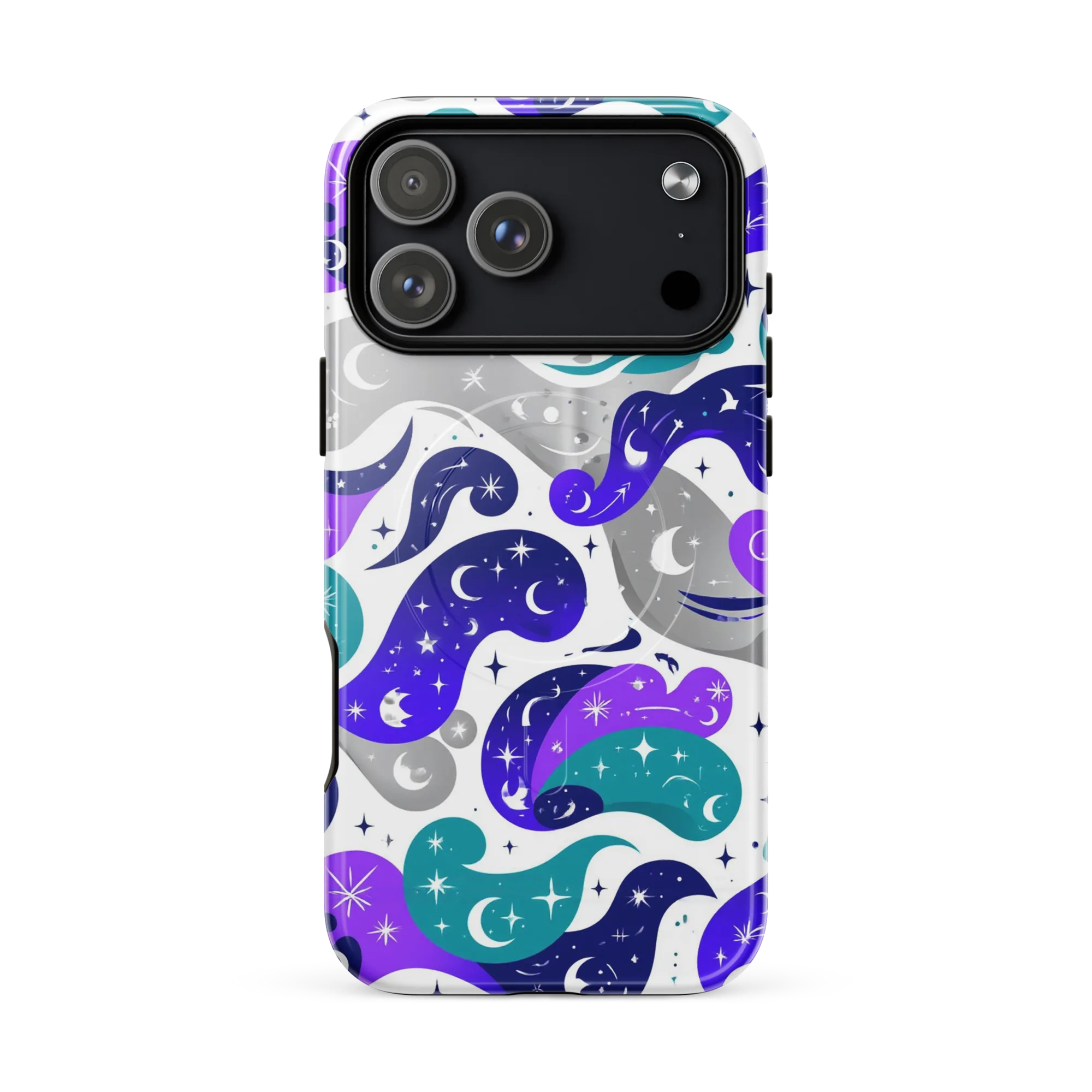 Astral Paisley on MagSafe Tough Case for iPhone® — Front