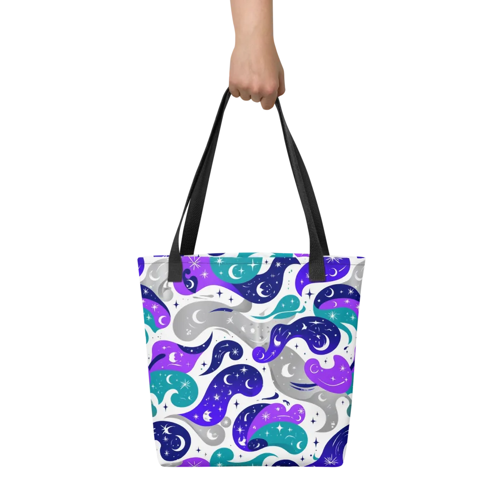 Astral Paisley on Tote Bag — Front
