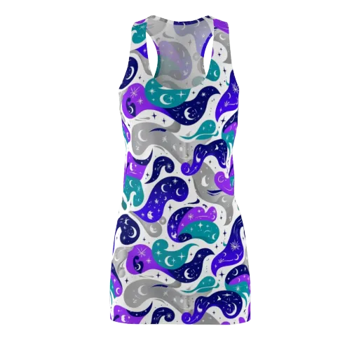 Astral Paisley on a Racerback Dress