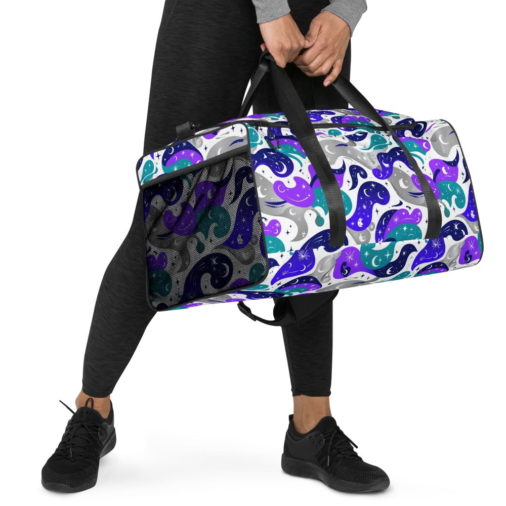 Astral Paisley on Duffle Bag — Right Front