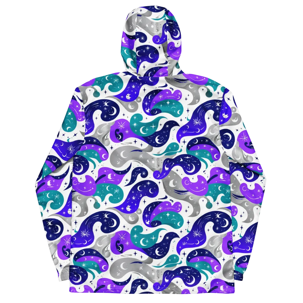Astral Paisley on Men's Windbreaker — Back