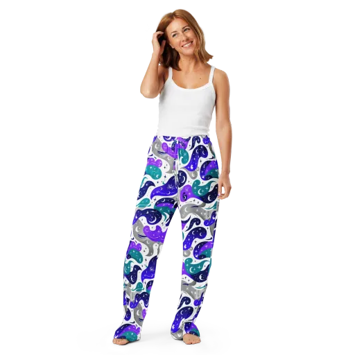 Astral Paisley on a Women's Pajama Pants